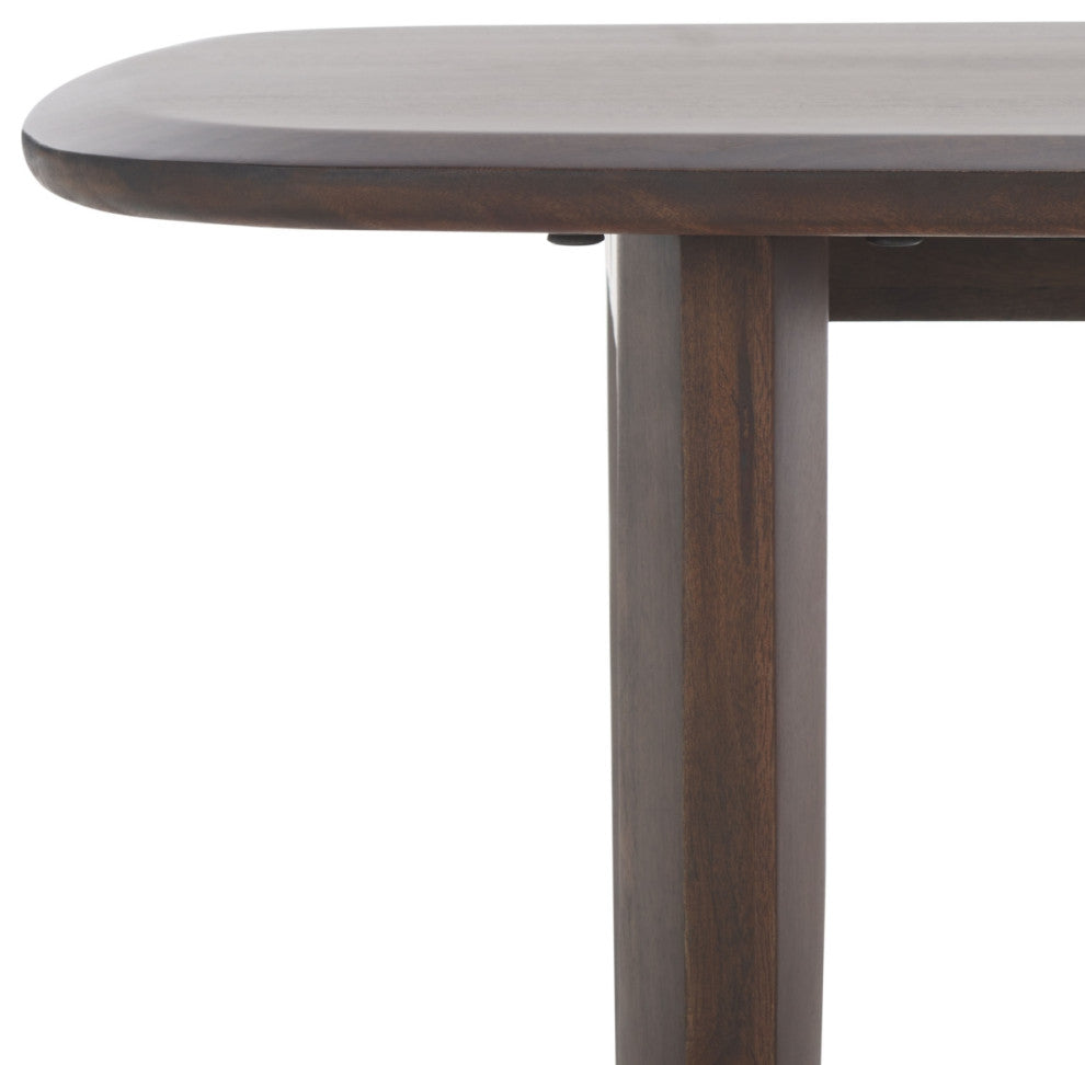 Safavieh Couture Cassiette Wood Coffee Table, Walnut