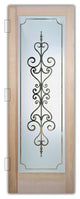 Interior Prehung Door or Interior Slab Door - Carmona - Douglas Fir (stain...