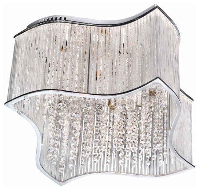 Swizzle 12-Light Flush Mount