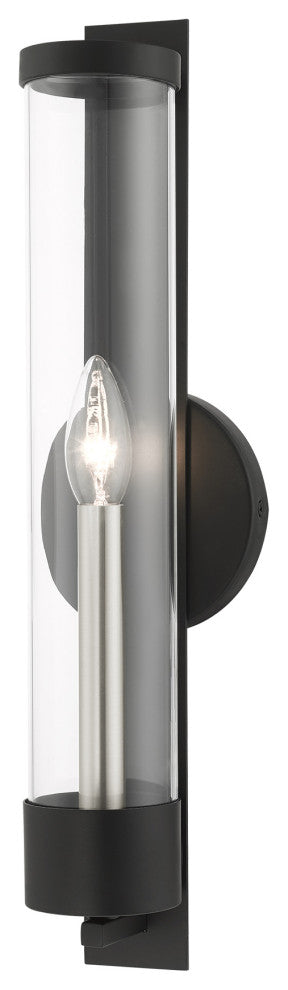 Black Transitional, Versatile, Clean, Modern Classic, Single Sconce