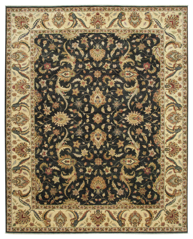 Rug N Carpet - Handwoven Oriental 11' 11" x 14' 9" Large Oushak Area Rug