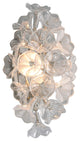 Jasmine, LED Wall Sconce, Silver Leaf