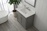 Milano Transitional Gray 36" Single Vanity