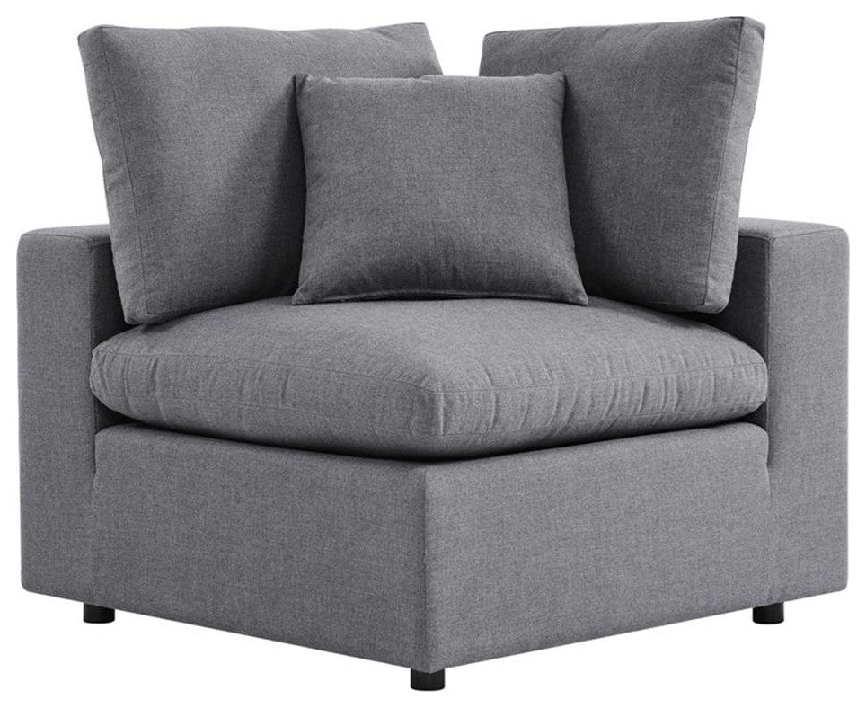 Commix 7-Piece Sunbrellaï¿½ Outdoor Patio Sectional Sofa Gray -5592