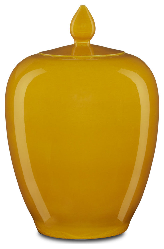 Imperial Yellow Ginger Jar