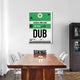 "DUB Dublin Luggage Tag 1" Fine Art Print