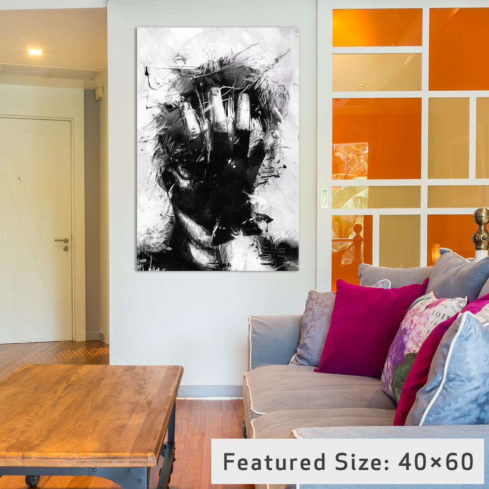 "Portrait" by Balazs Solti, 40x26x1.5