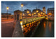 Mathieu Rivrin ''Bridge of Arcole in Paris'' Canvas Art, 22x32