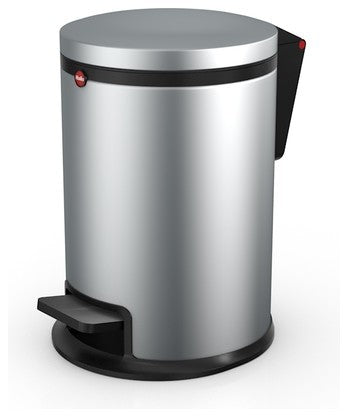 Hailo Pure Waste Bin "S" , Silver