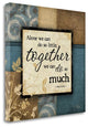 "Together" By Jennifer Pugh, Giclee Print on Gallery Wrap Canvas, Ready to Hang