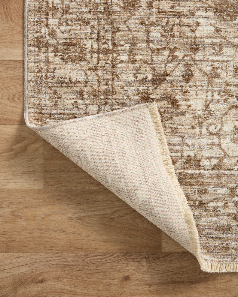 Loloi II Sorrento Bark/Natural 5'3"x5'3" Round Accent Rug
