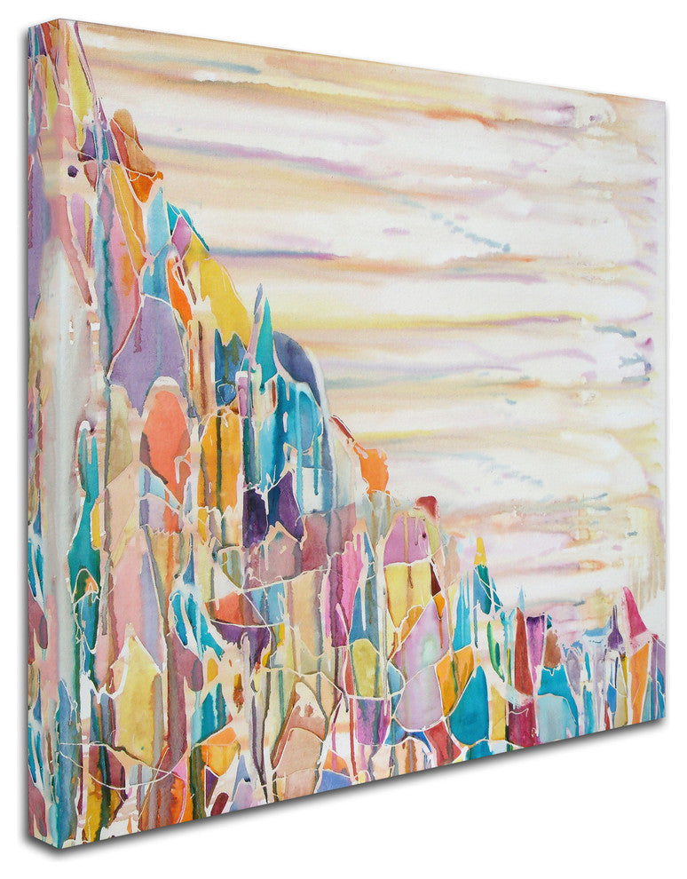 Lauren Moss 'Popocatepetl I' Canvas Art, 14"x14"