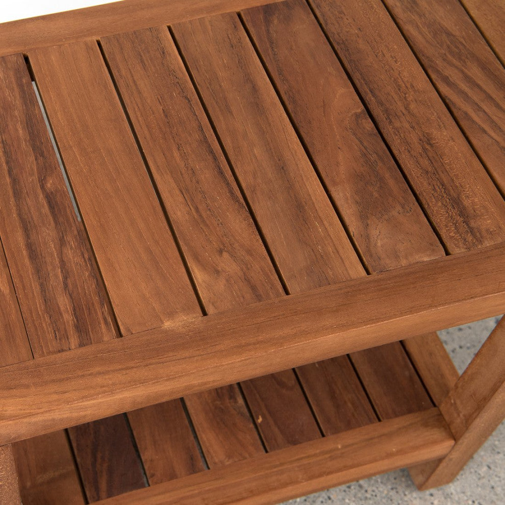 Teak Shower, Table