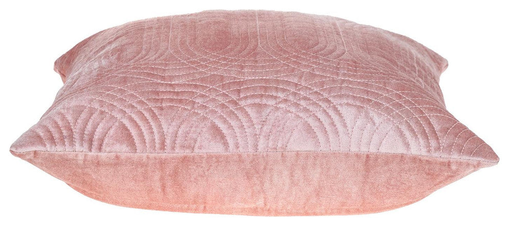 Parkland Collection Iphis Pink Throw Pillow, Square