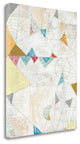 "Map Collage" By Courtney Prahl, Giclee Print on Gallery Wrap Canvas