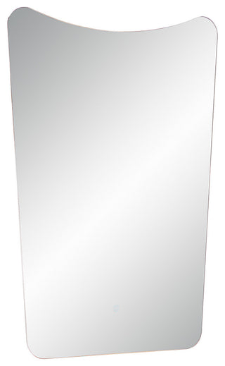 Rimini 36" Tall Rectangular LED Mirror, Clear