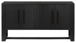 Pacifica Sideboard, Wire Brushed Ebony Oak