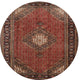 Ahgly Company Indoor Round Traditional Area Rugs, 4' Round