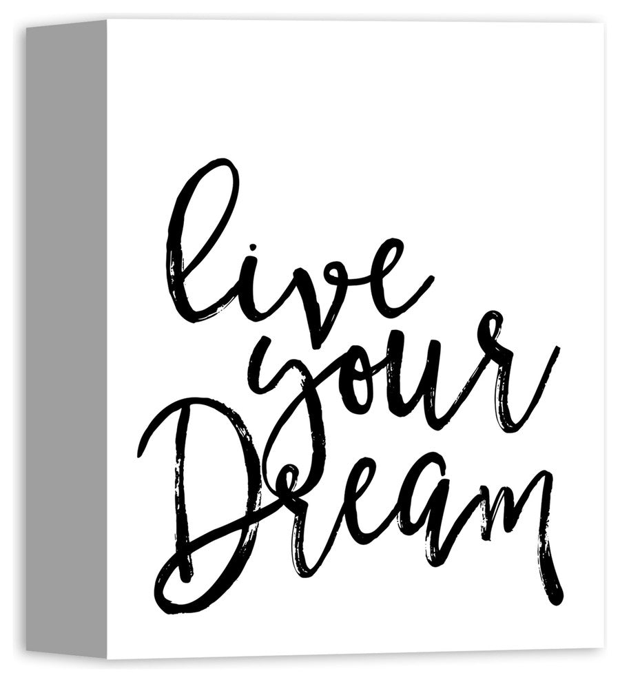Live Your Dream 8x10 Canvas Wall Art