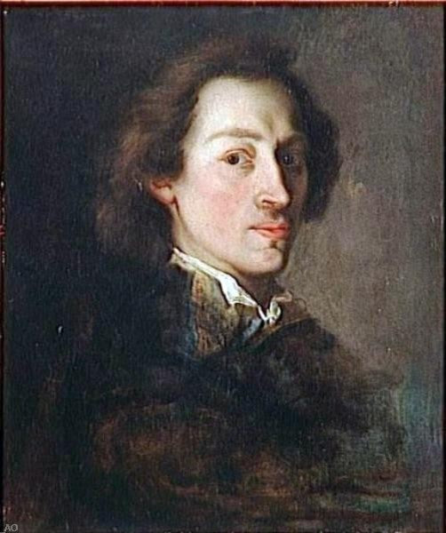 Ary Scheffer Portrait of Frederic Chopin, Gallery Wrapped Canvas, 20"x25"