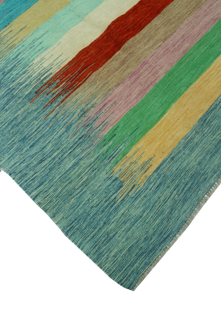 Winchester Kilim Saya Blue Rug