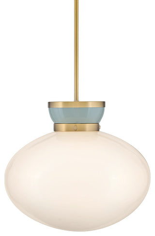 Lark Lucy Pendant Light, Lacquered Brass, Medium