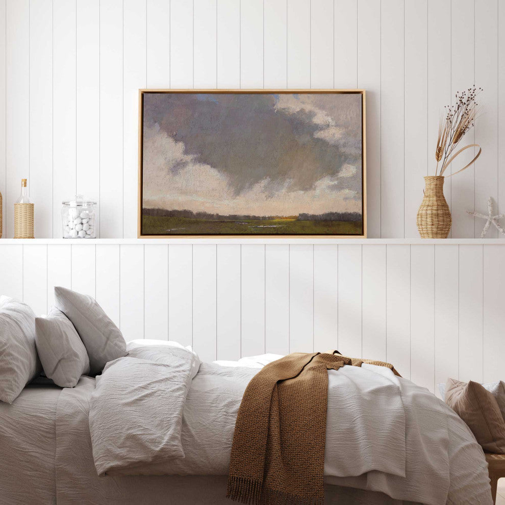 "Sky's Affection" - A Serene Sky Landscape Canvas