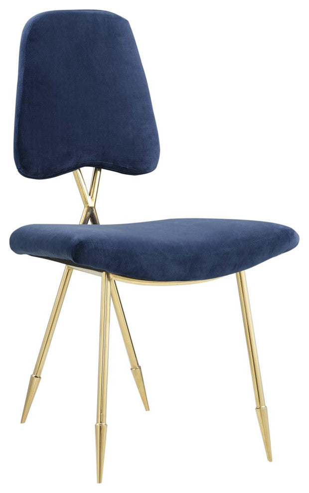 Ponder Dining Side Chair Set of 2, Navy
