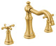 Moen Weymouth Two-Handle High Arc Roman Tub Faucet, Brushed Gold