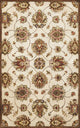 5' X 8' Wool Ivory Area Rug