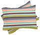 Deny Designs Wendy Kendall Multi Stripe Pillow Shams, Queen