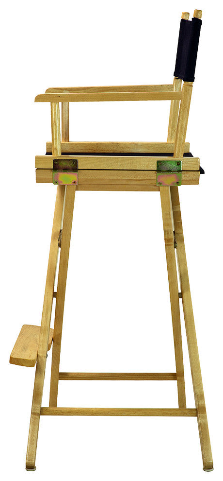 030" Director's Chair Natural Frame-Navy Blue Canvas