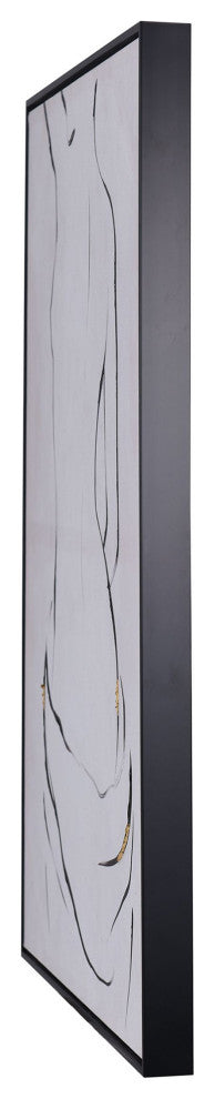 The Female Form: Part I Art Print on Canvas- Framed