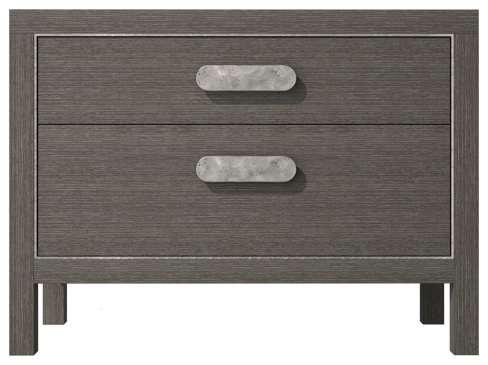 Bernhardt Prado Nightstand, Porcini Finish 38" Widht