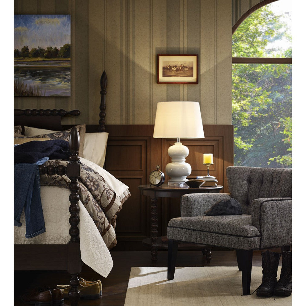 Madison Park Signature Beckett Bed Transitional Wood Bedframe