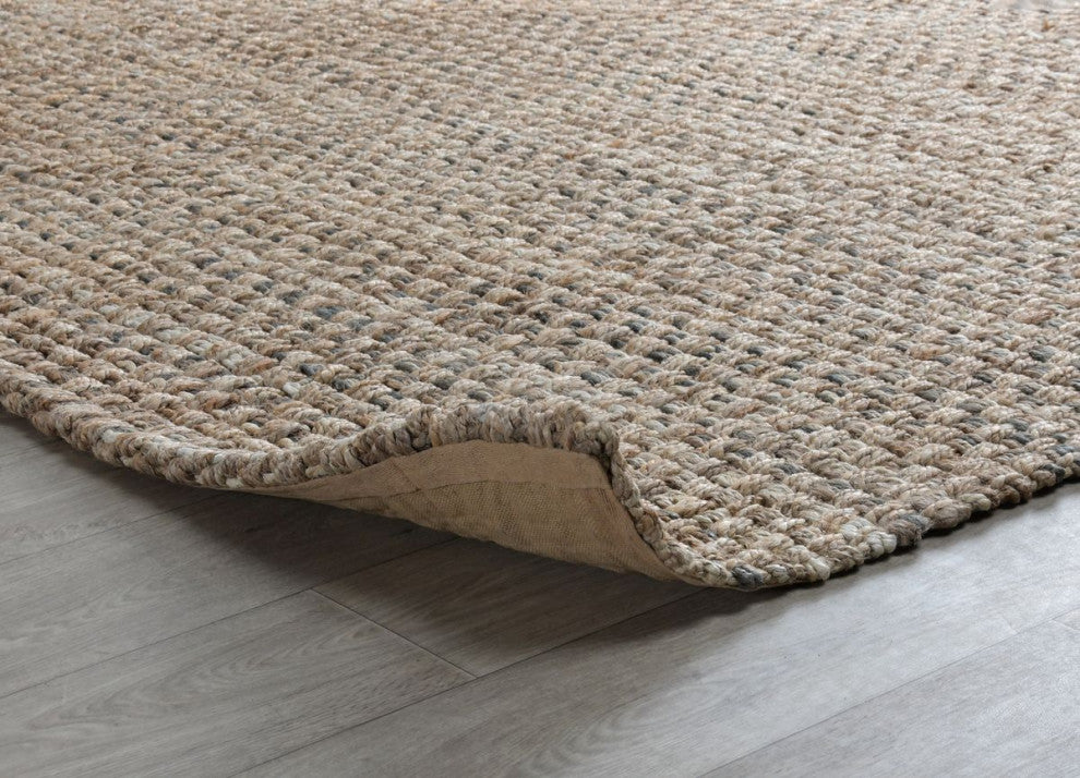 Classic Home Panama Natural/Ivory/Gray Rug, 9'x12'