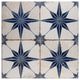 Kings Star Luxe Blue Ceramic Floor and Wall Tile Sample