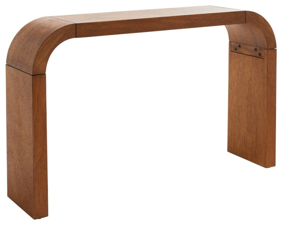 Safavieh Liasonya Curved Console Table, Natural