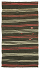Rug N Carpet - Handmade Anatolian 5' 7'' x 10' 0'' Vintage Goat Hair Kilim Rug