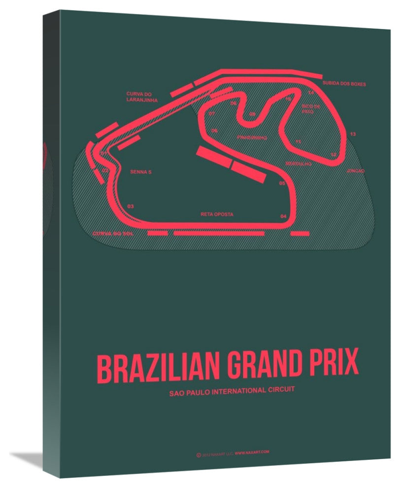 "Brazilian Grand Prix 2" Fine Art Print