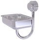 Venus Wall Mount Soap Dish With Dotted Accents, Polished Chrome
