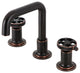 KS142RKXNB Widespread Bathroom Faucet With Push Pop-Up, Naples Bronze