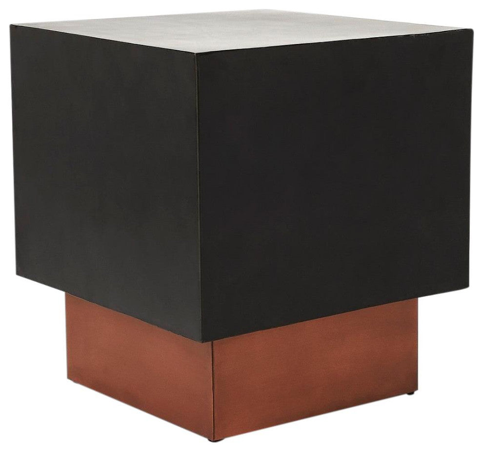 Contemporary Black Bunching Side Table