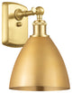 Ballston Dome Sconce, Satin Gold, LED