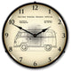 2103221 Volkswagen Bus 1975  Patent Clock