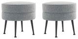 Manhattan Comfort Bailey Ottoman, Set of 2