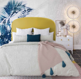 TOV Furniture Vivi Burnt Gold Velvet Bed in King