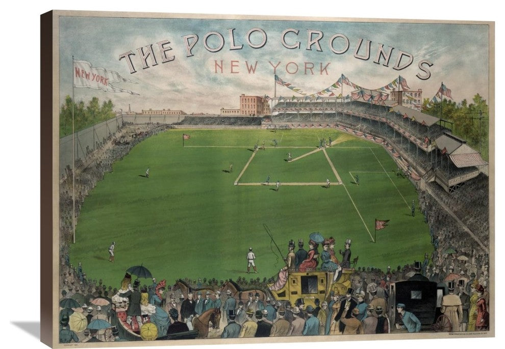 New York Polo Grounds, 32"X24"