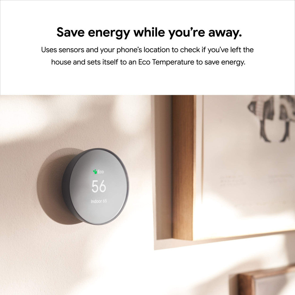 Nest Thermostat, Smart Thermostat for Home, Programmable Wifi Thermostat.