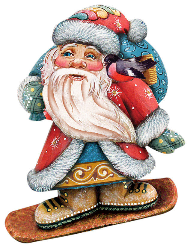 Snow Blocking Santa Dec